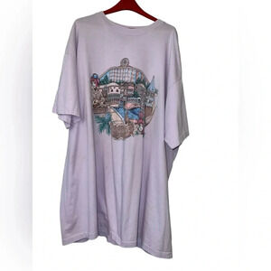 Vtg The Venetian resort casino Las Vegas purple t shirt single stitch sz 2XL